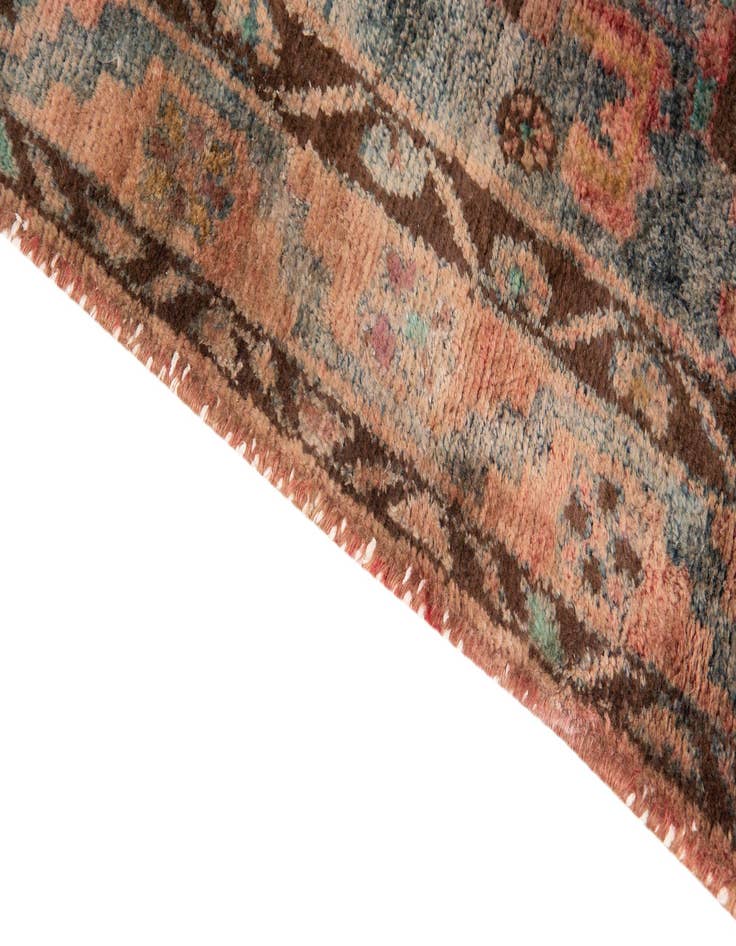 Detail image of 4' 5 x 5' 3  Hand Knotted Ultra Vintage Persian Square Rug