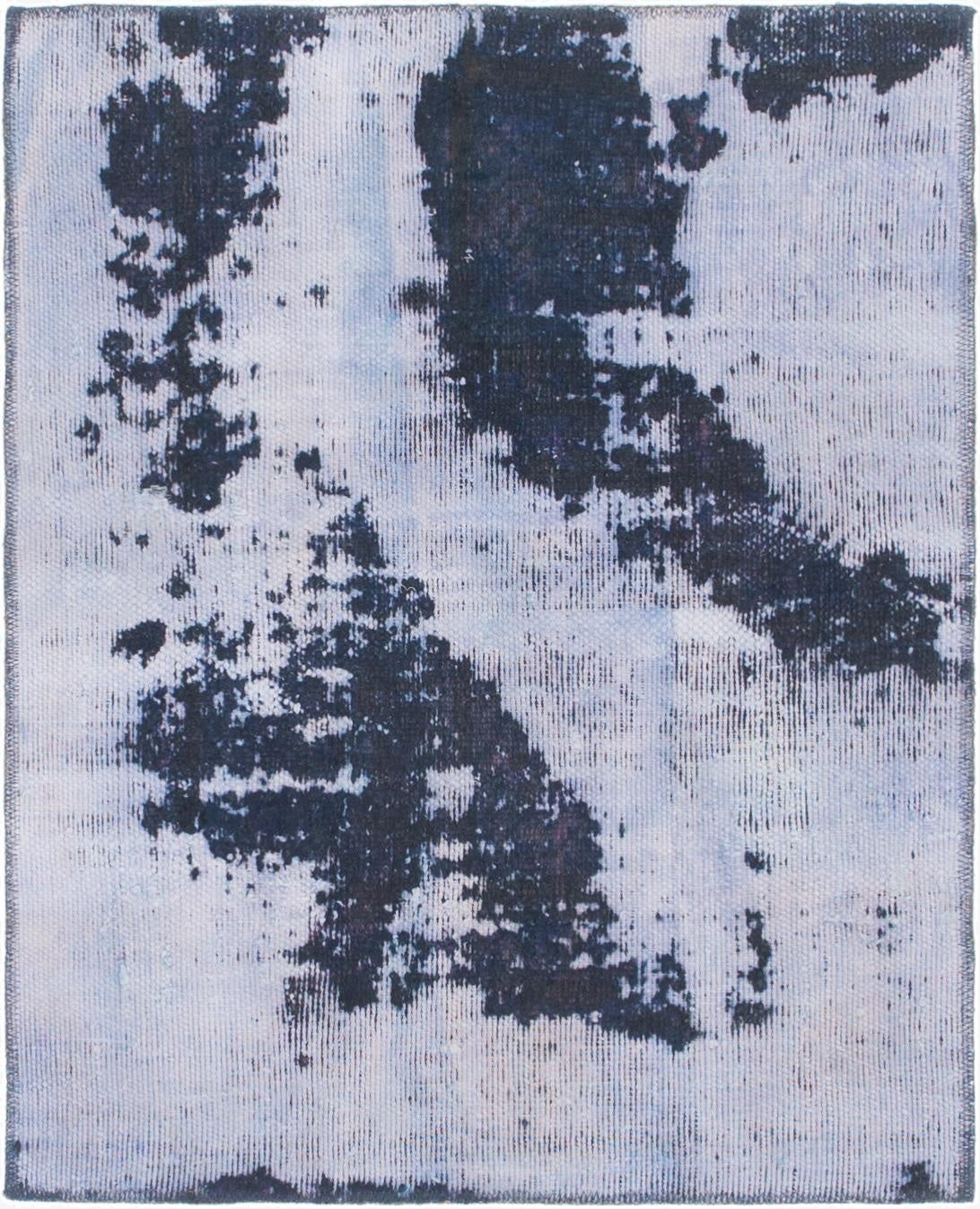 3' 2 x 4'  Hand Knotted Ultra Vintage Persian Wool Square Rug