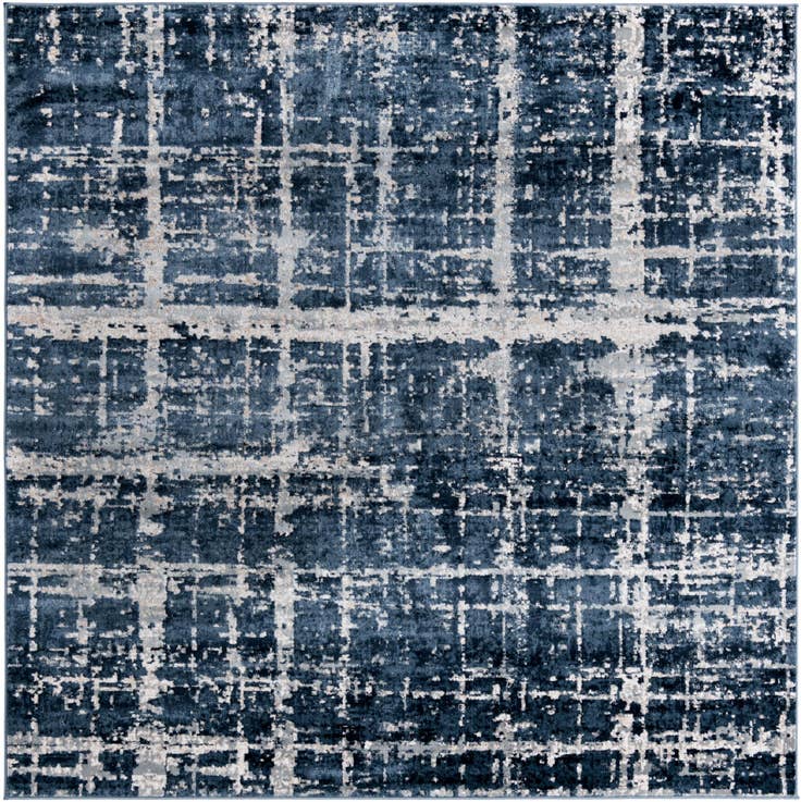 Detail image of Jill Zarin 7' 10 x 7' 10 Uptown Lexington Avenue Square Rug