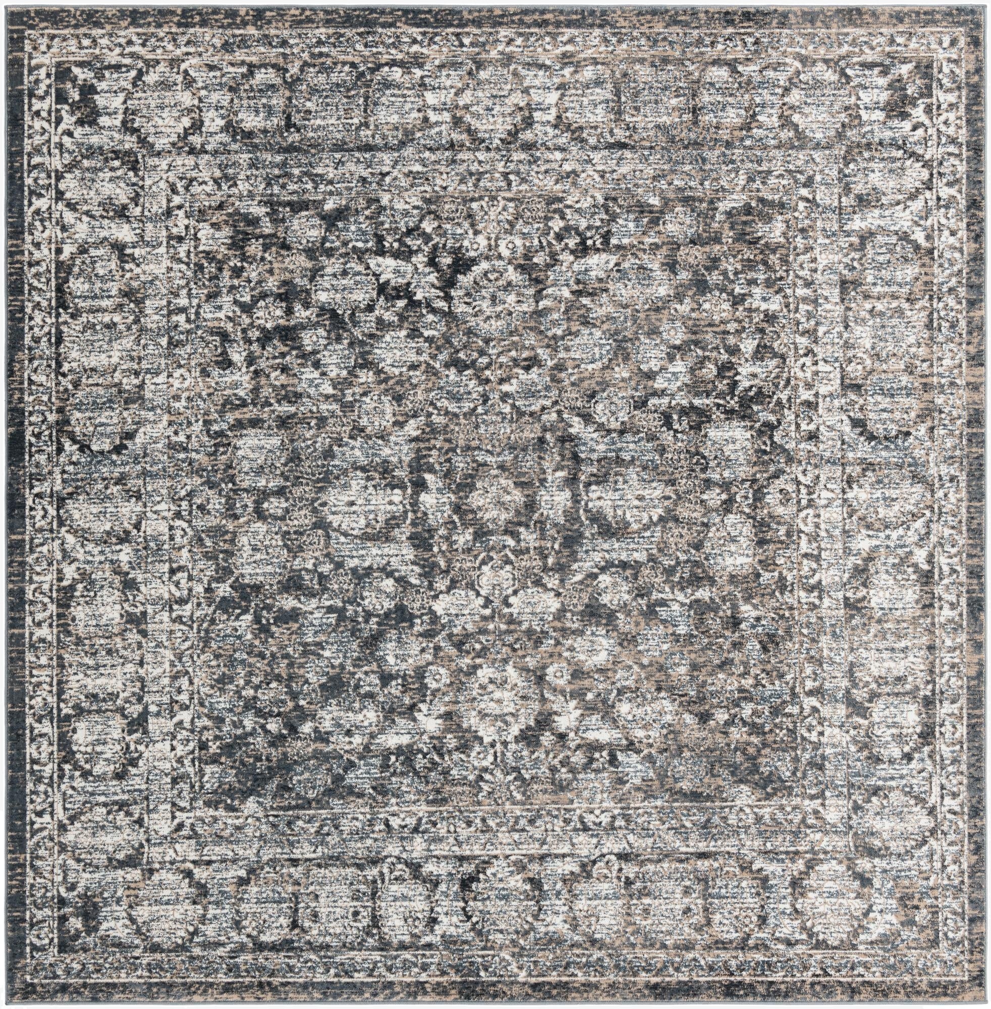 7' 10 x 7' 10 Uptown Central Park Square Rug