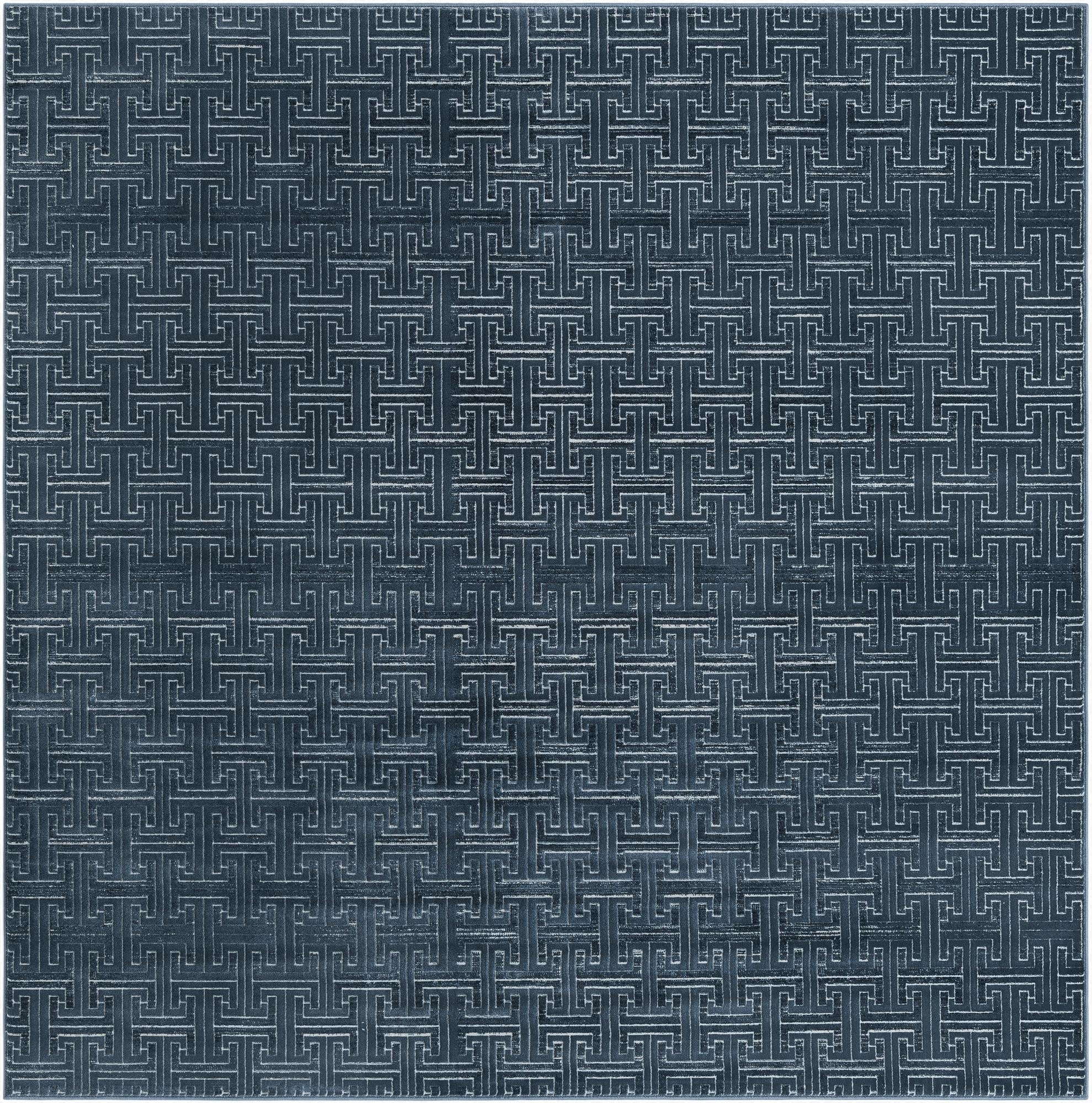 7' 10 x 7' 10 Uptown Park Avenue Square Rug