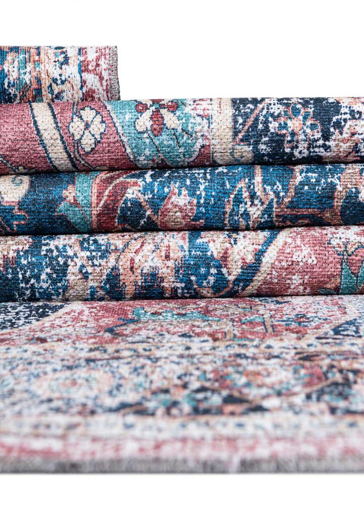 5' x 5' Washable Yara Square Rug