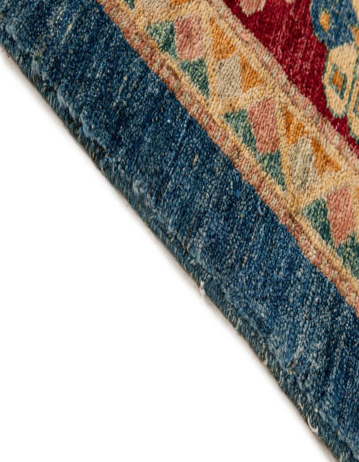 Detail image of 6' 8 x 6' 9 Hand Knotted Ziegler Wool Square Rug