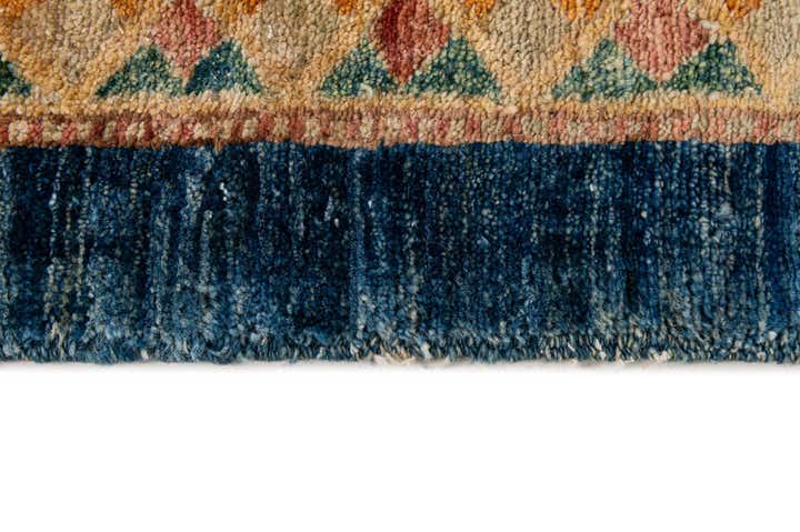 6' 8 x 6' 9 Hand Knotted Ziegler Wool Square Rug