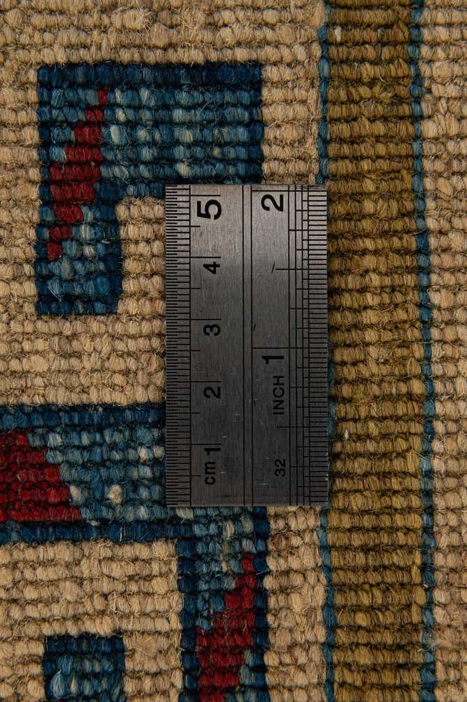 6' 3 x 6' 8 Hand Knotted Ziegler Wool Square Rug