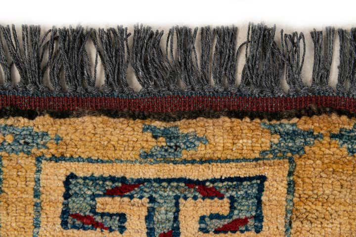 6' 3 x 6' 8 Hand Knotted Ziegler Wool Square Rug