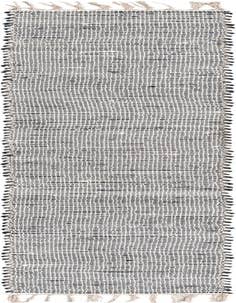 Detail image of 1' 2 x 10' Hand Woven Chindi Jute Table Runner Rug