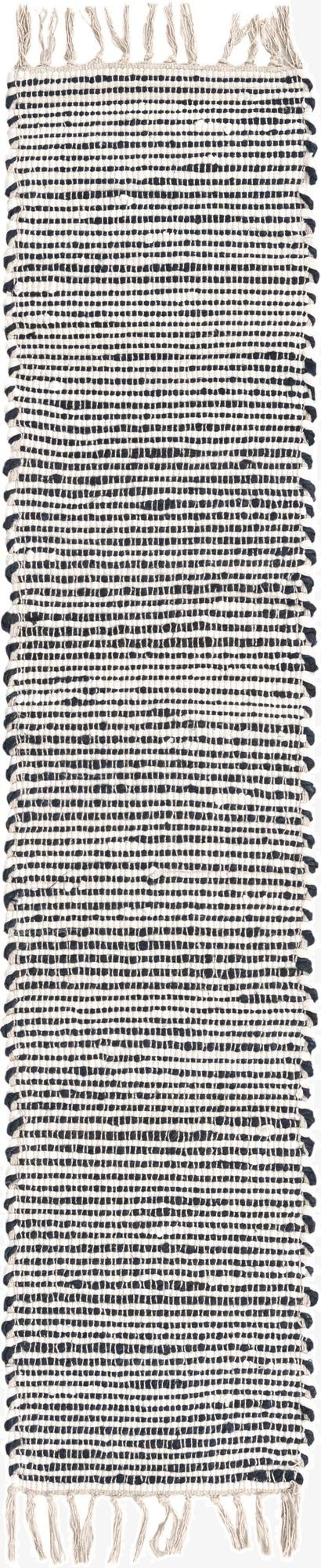 35cm x 185cm  Hand Woven Chindi Jute Camino de mesa Alfombra