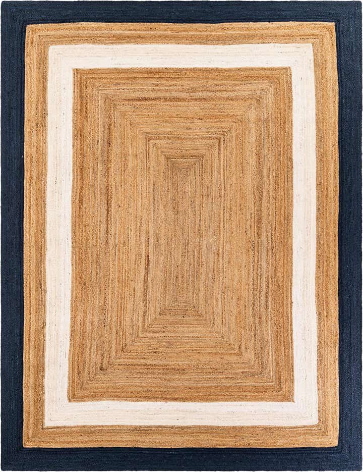 275cm x 365cm Handgefertigt Braided Jute Teppich