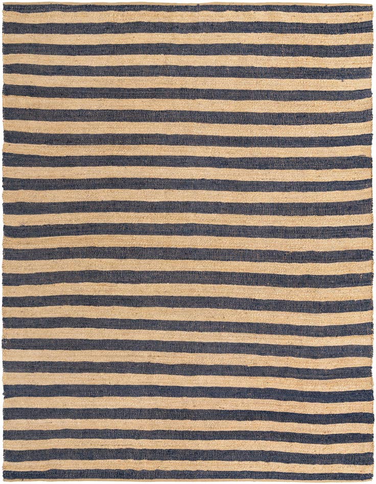 Detail image of 10' x 14' 1  Hand Braided Jute Rug