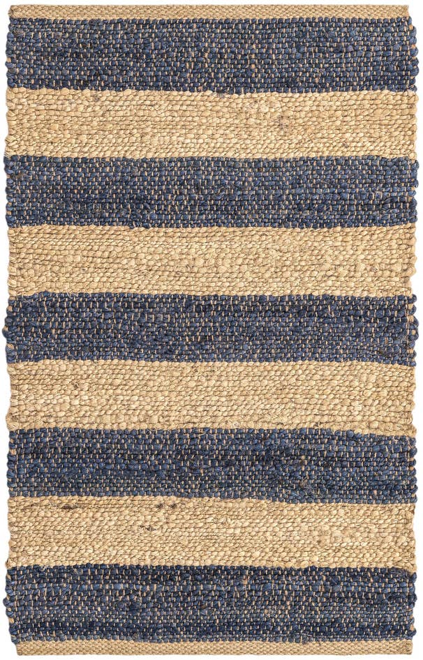 Detail image of 2' 2 x 3' 1 Handmade Braided Jute Rug