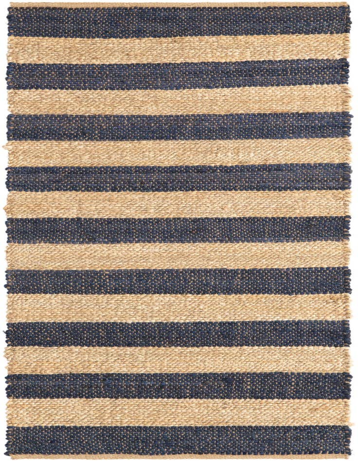 Detail image of 2' 2 x 6' 1  Hand Braided Jute Runner Rug
