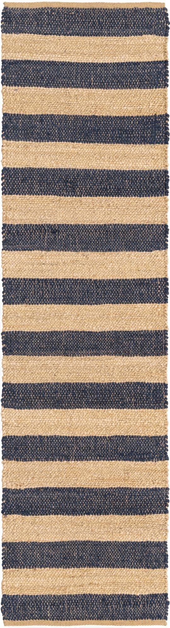 2' 2 x 8'  Hand Braided Jute Runner Rug