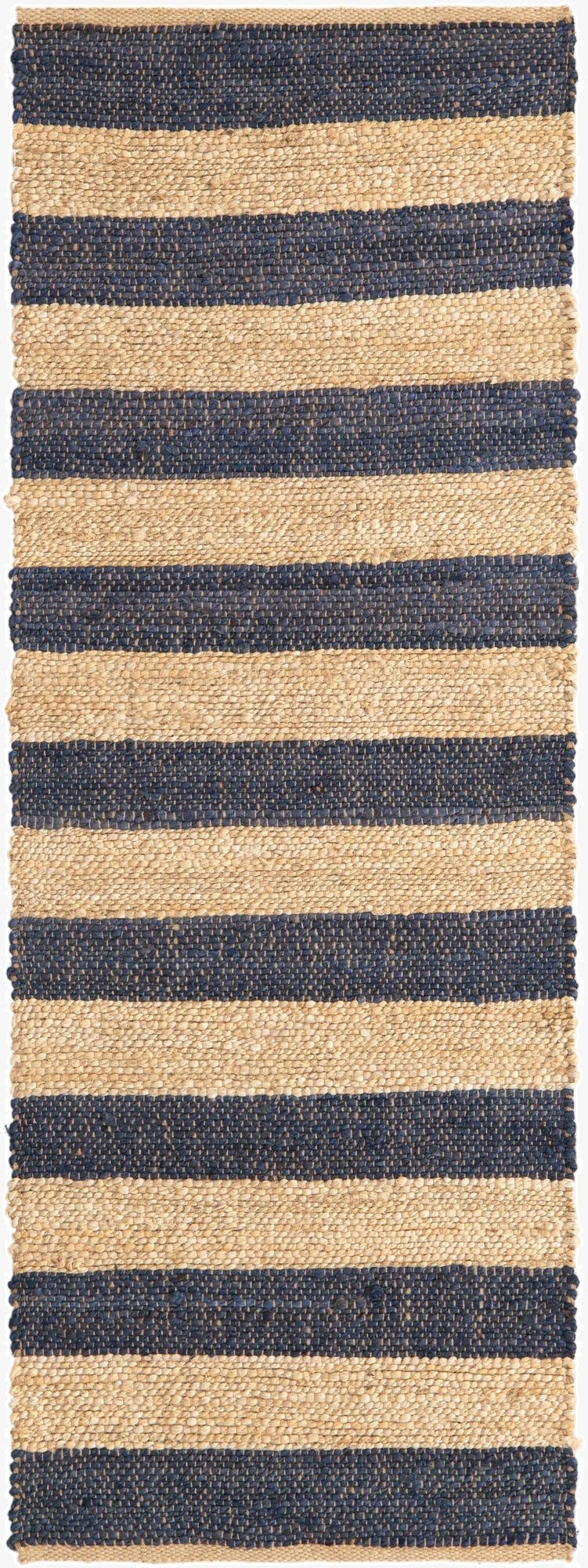 2' 2 x 6' 1  Hand Braided Jute Runner Rug