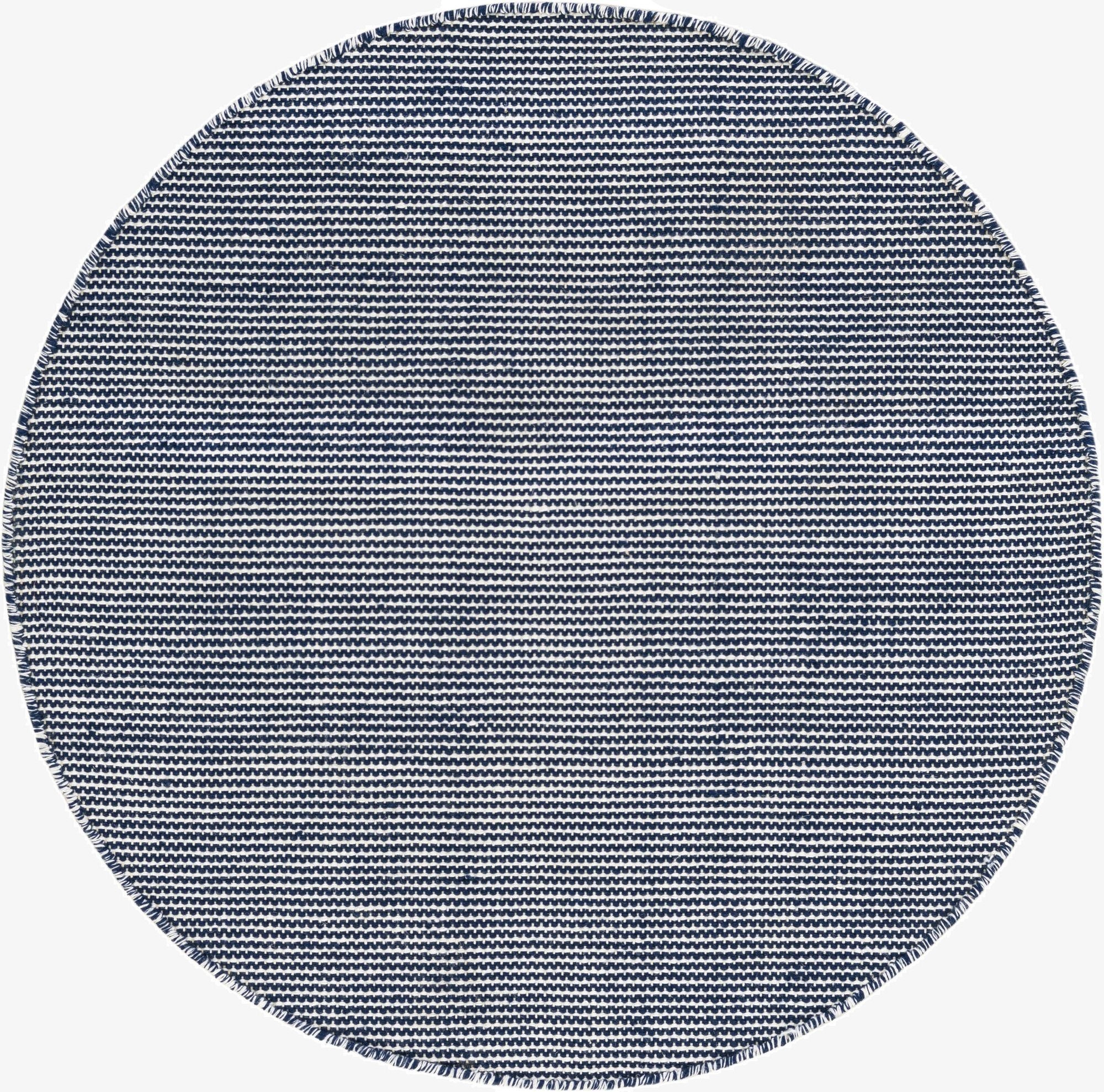 3' 3 x 3' 3  Washable Jill Zarin Palm Springs Indoor / Outdoor Round Rug