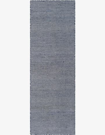 Navy Sky Easy-Clean Jill Zarin Palm Springs Indoor / Outdoor Runner Rug