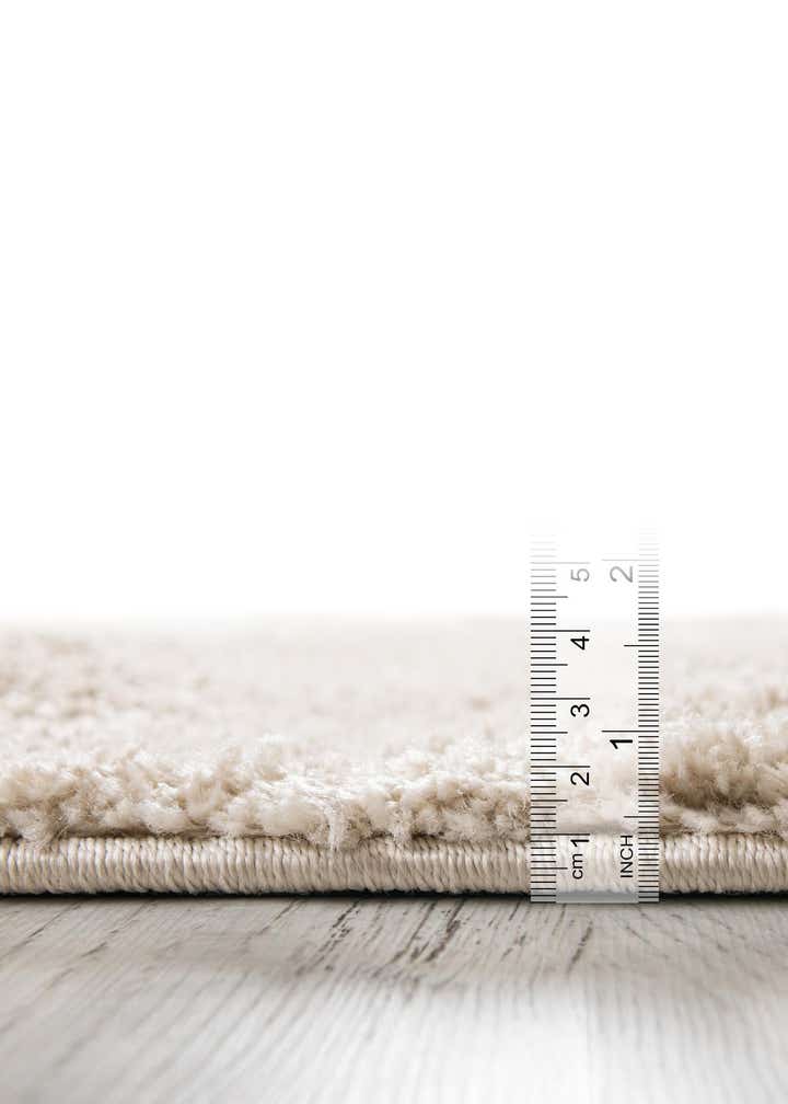5' 3 x 8' Soft Solid Shag Oval Rug