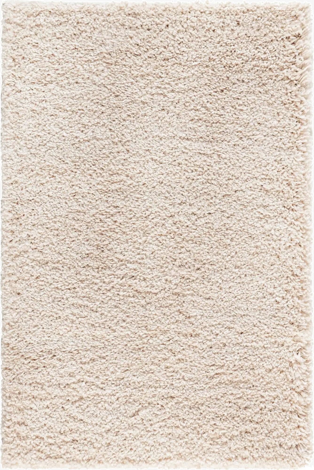 4' x 6' Soft Solid Shag Rug