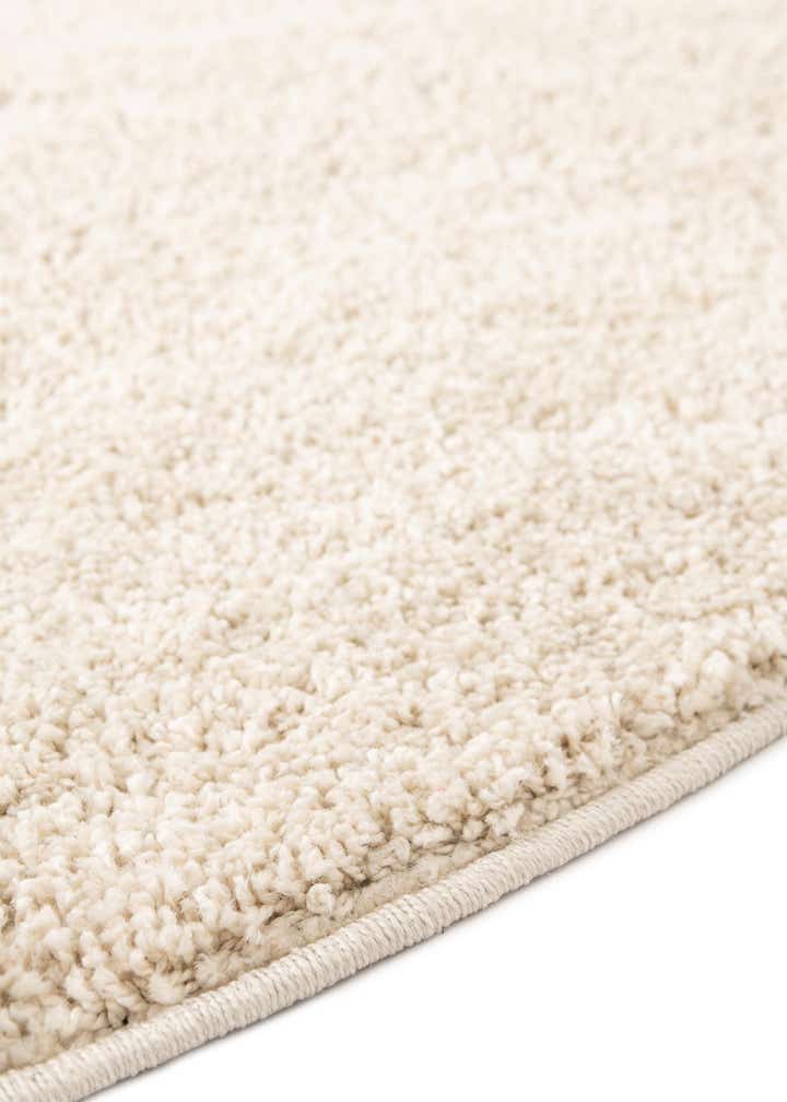 7' 10 x 7' 10 Soft Solid Shag Round Rug