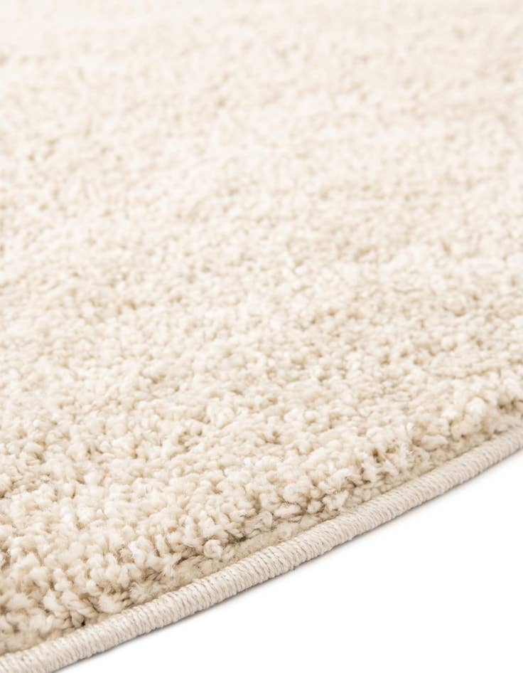 Detail image of 3' 3 x 3' 3 Soft Solid Shag Round Rug