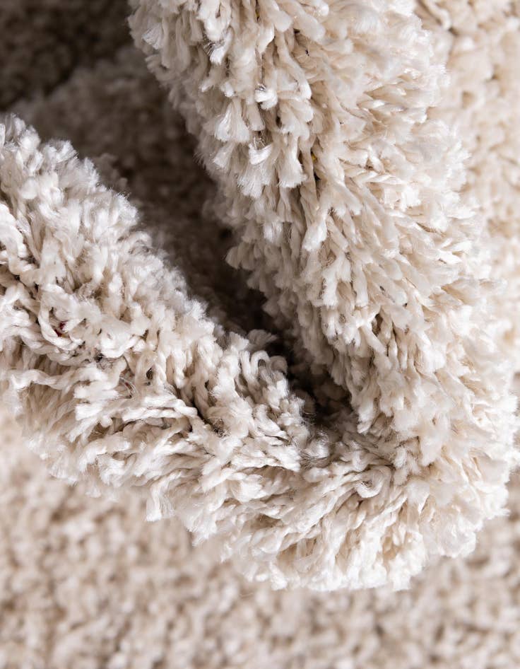 Detail image of 3' 3 x 3' 3 Soft Solid Shag Round Rug