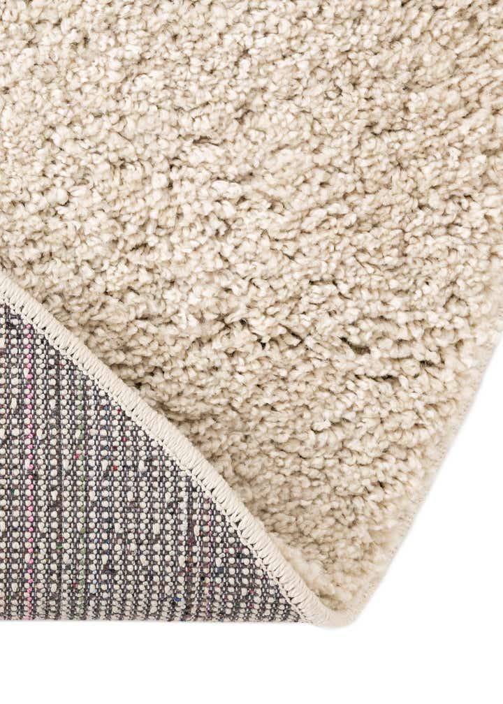 7' 10 x 7' 10 Soft Solid Shag Round Rug