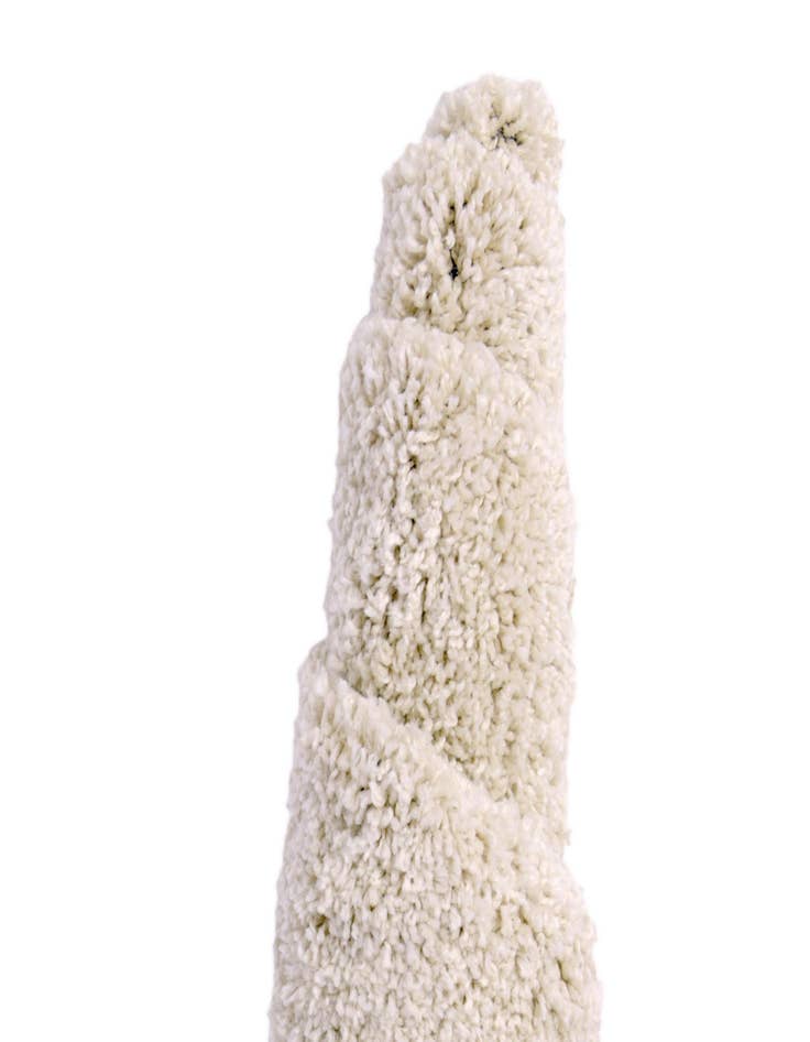 Detail image of 3' 3 x 3' 3 Soft Solid Shag Round Rug