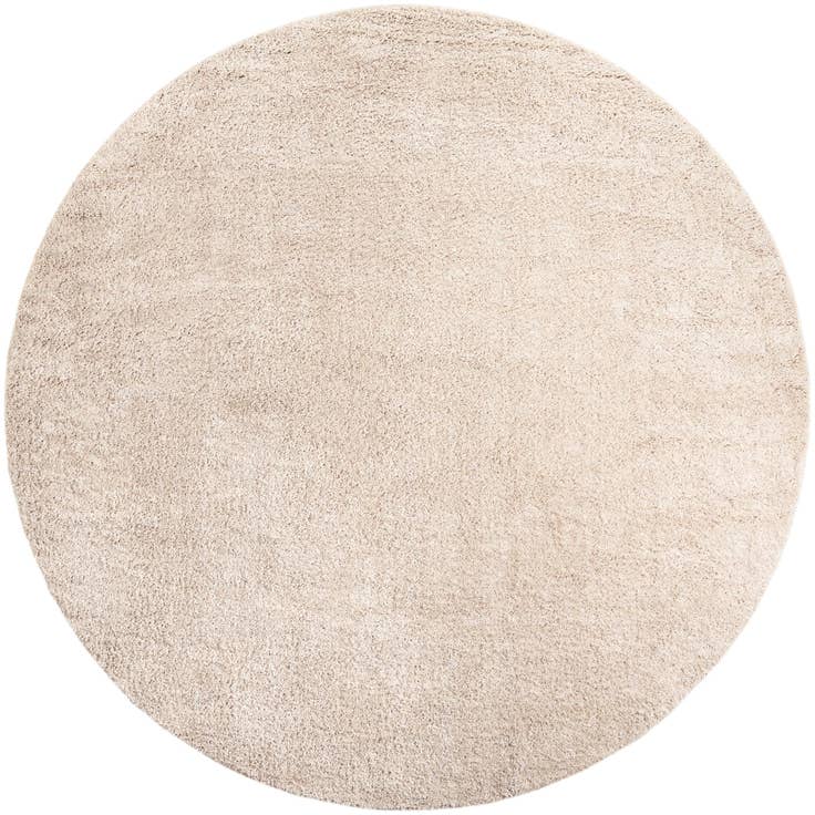 Detail image of 10' x 10' Soft Solid Shag Round Rug