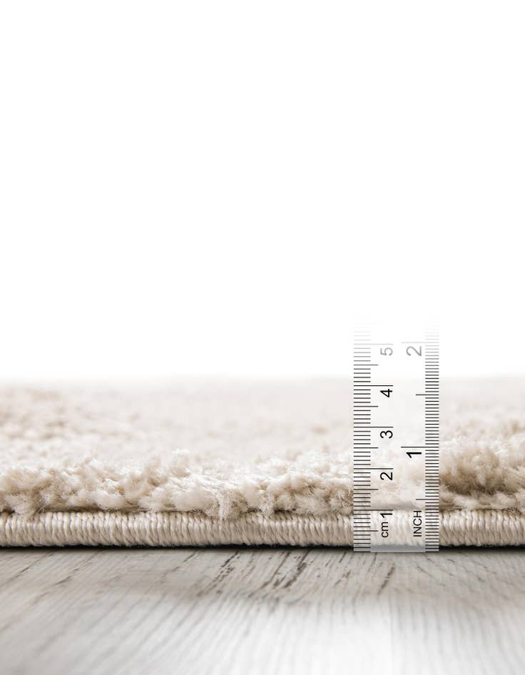 Detail image of 2' 7 x 12' Soft Solid Shag Runner Rug