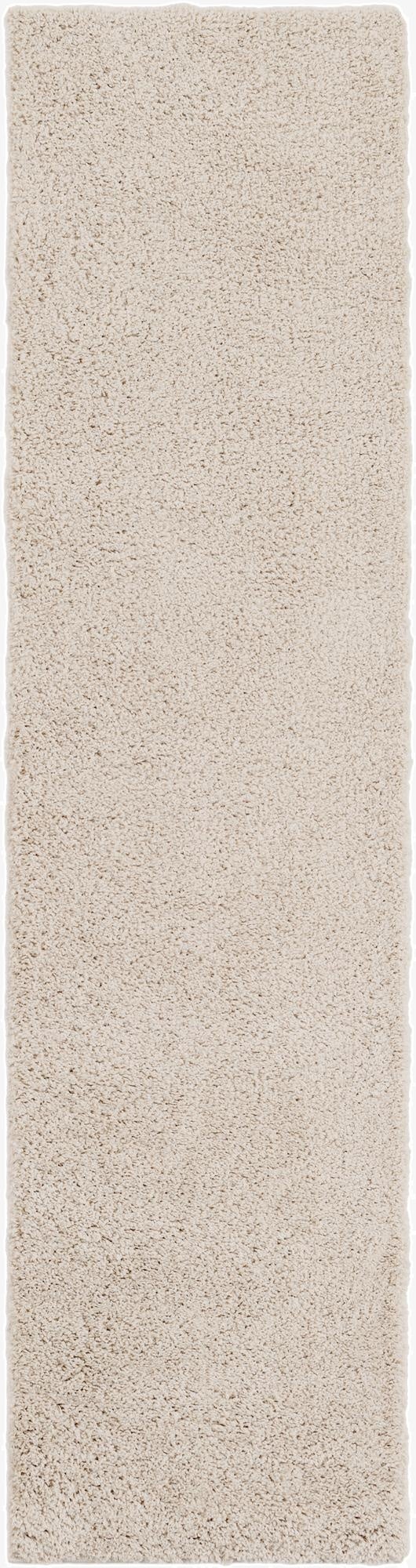 2' x 8' Soft Solid Shag Runner Rug