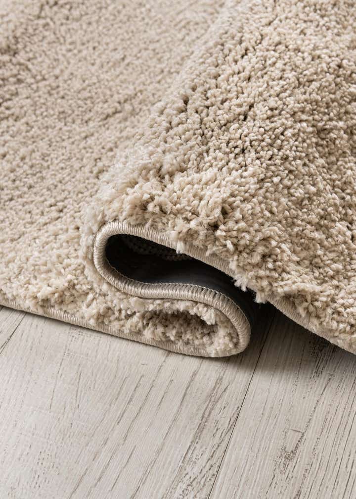 4' x 4' Soft Solid Shag Square Rug