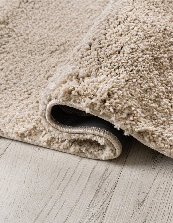 Detail image of 4' x 4' Soft Solid Shag Square Rug