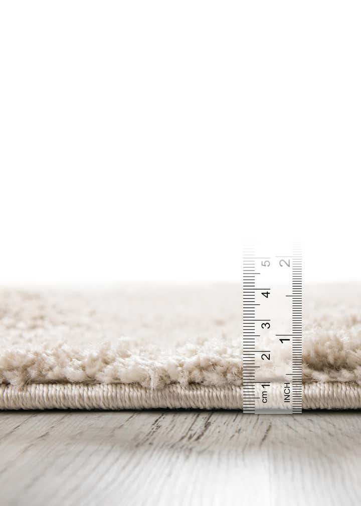 4' x 4' Soft Solid Shag Square Rug