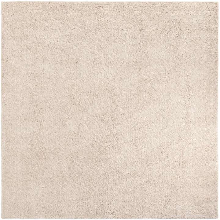 10' x 10' Soft Solid Shag Square Rug