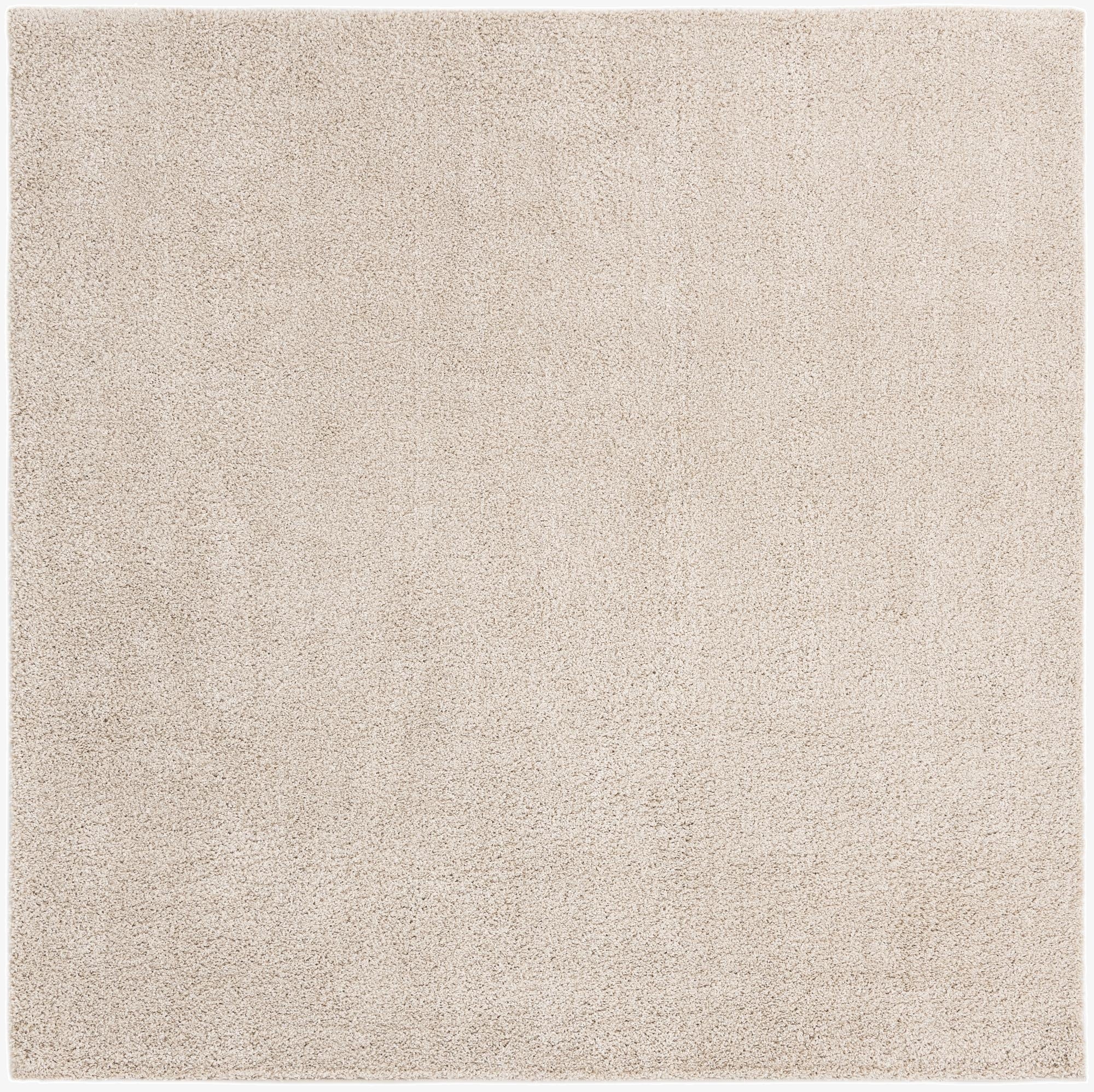 Primary image 7' 10 x 7' 10 Soft Solid Shag Square Rug