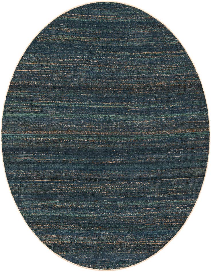 Detail image of 7' 10 x 7' 10 Hand Woven Palm Beach Jute Round Rug