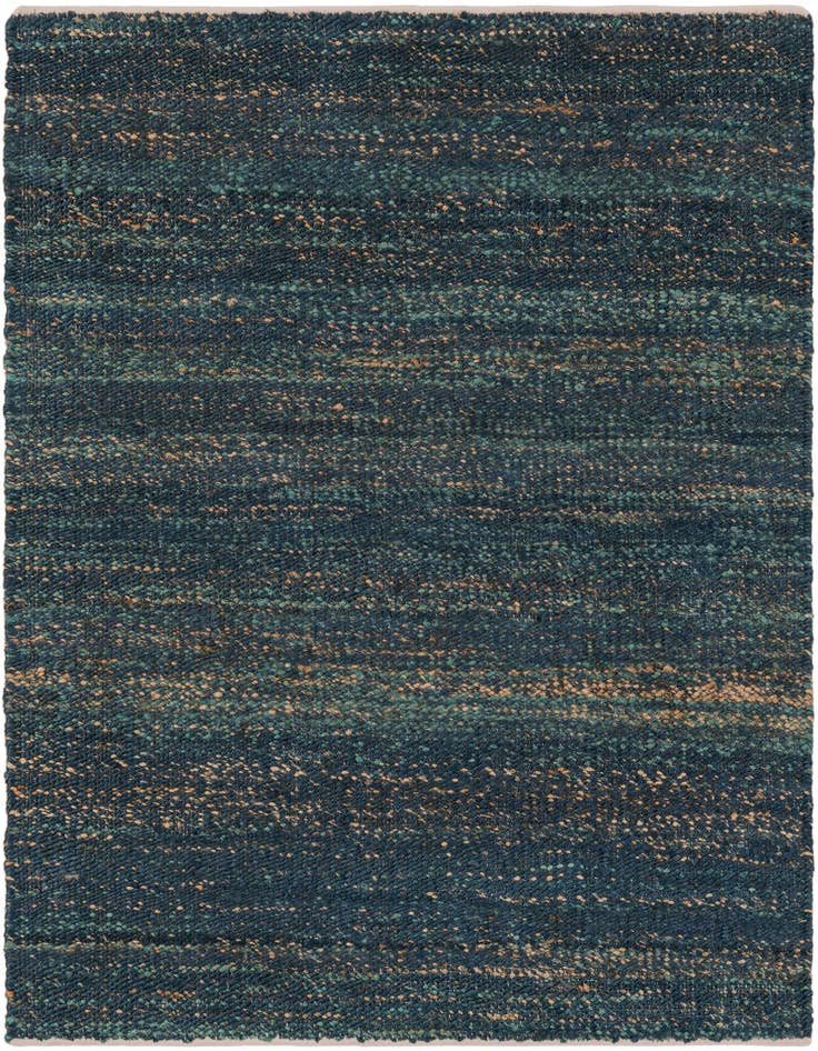 Detail image of 4' 1 x 4' 1 Hand Woven Palm Beach Jute Square Rug