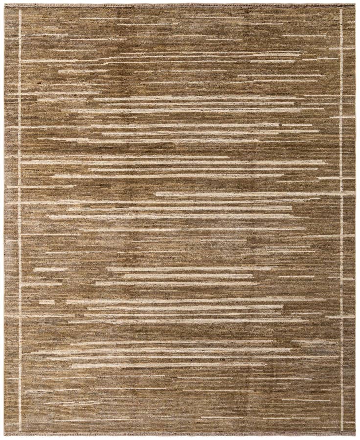 Detail image of 8' 1 x 9' 9 Hand Knotted Darya Wool Rug