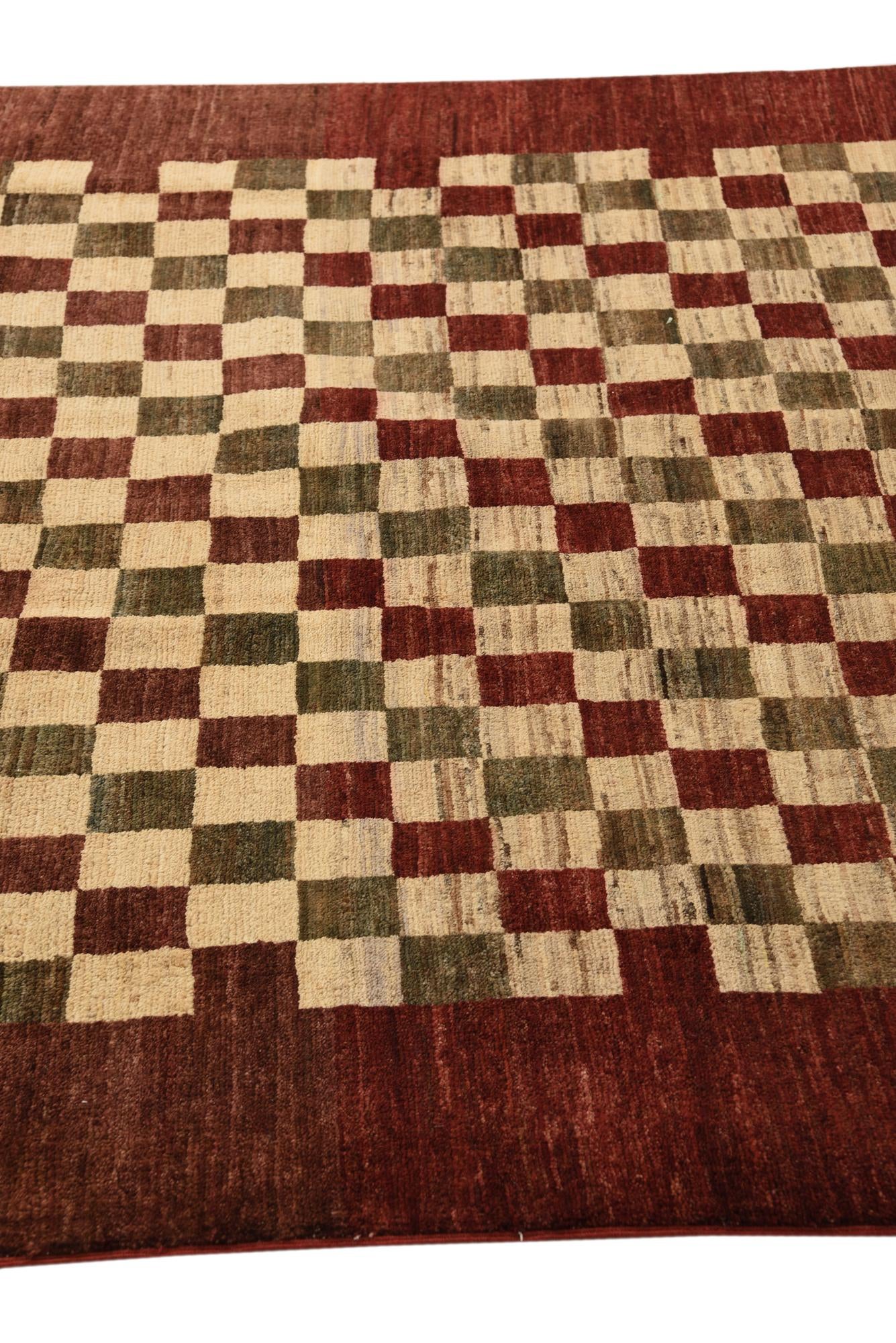 5' 4 x 7' 3 Hand Knotted Modern Ziegler Rug