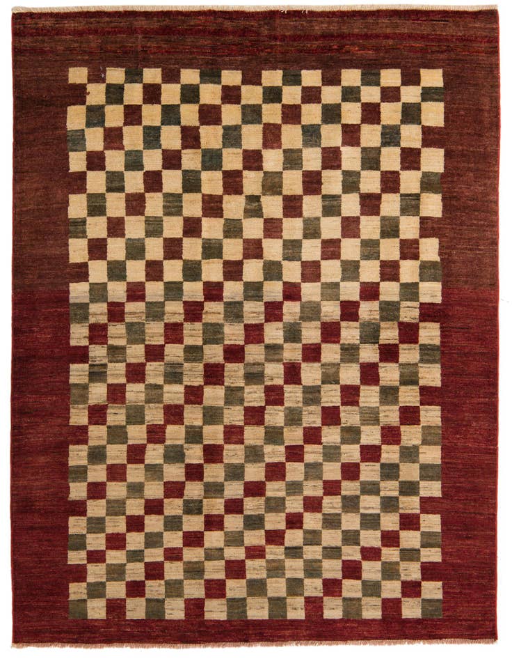 Detail image of 5' 4 x 7' 3 Hand Knotted Modern Ziegler Rug