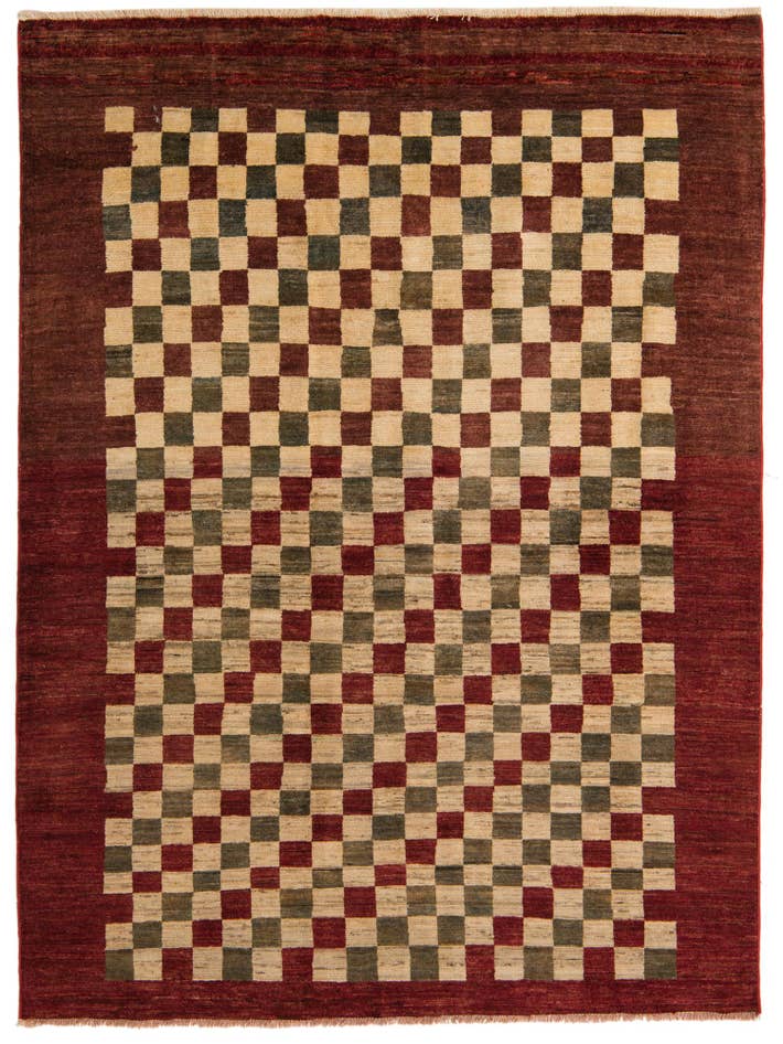 Detail image of 5' 4 x 7' 3 Hand Knotted Modern Ziegler Rug
