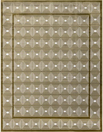 Olive Green Aakaar Rug