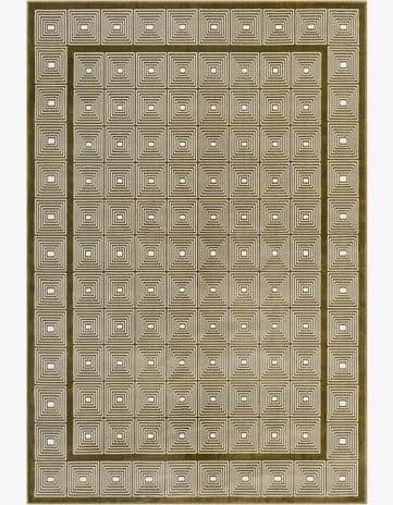 Olive Green Aakaar Rug