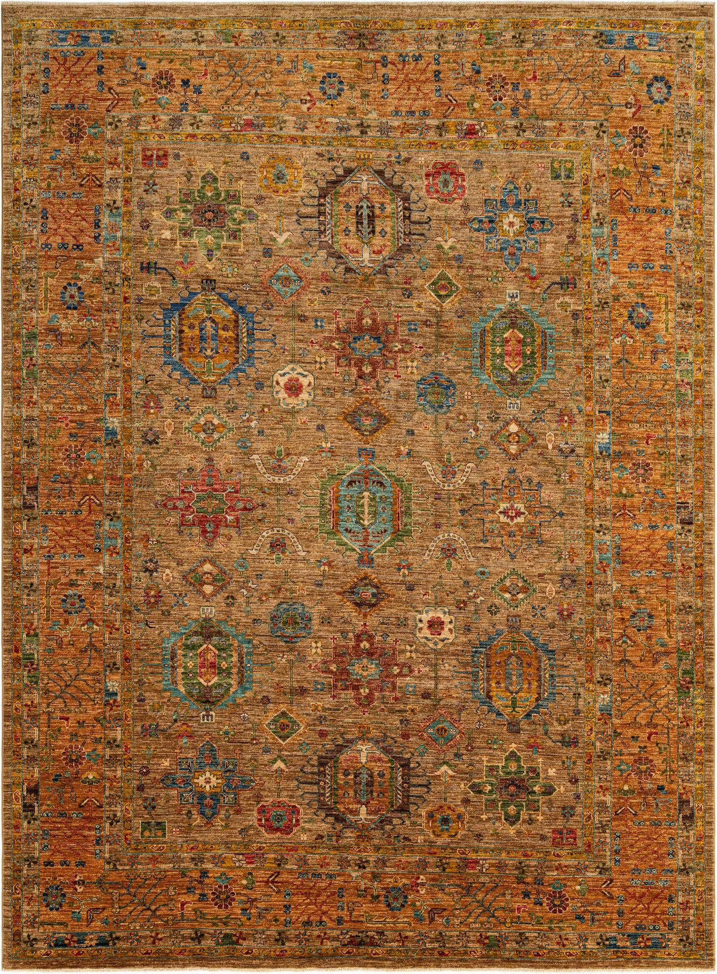 7' 11 x 10' 6 Hand Knotted Ariana Rug