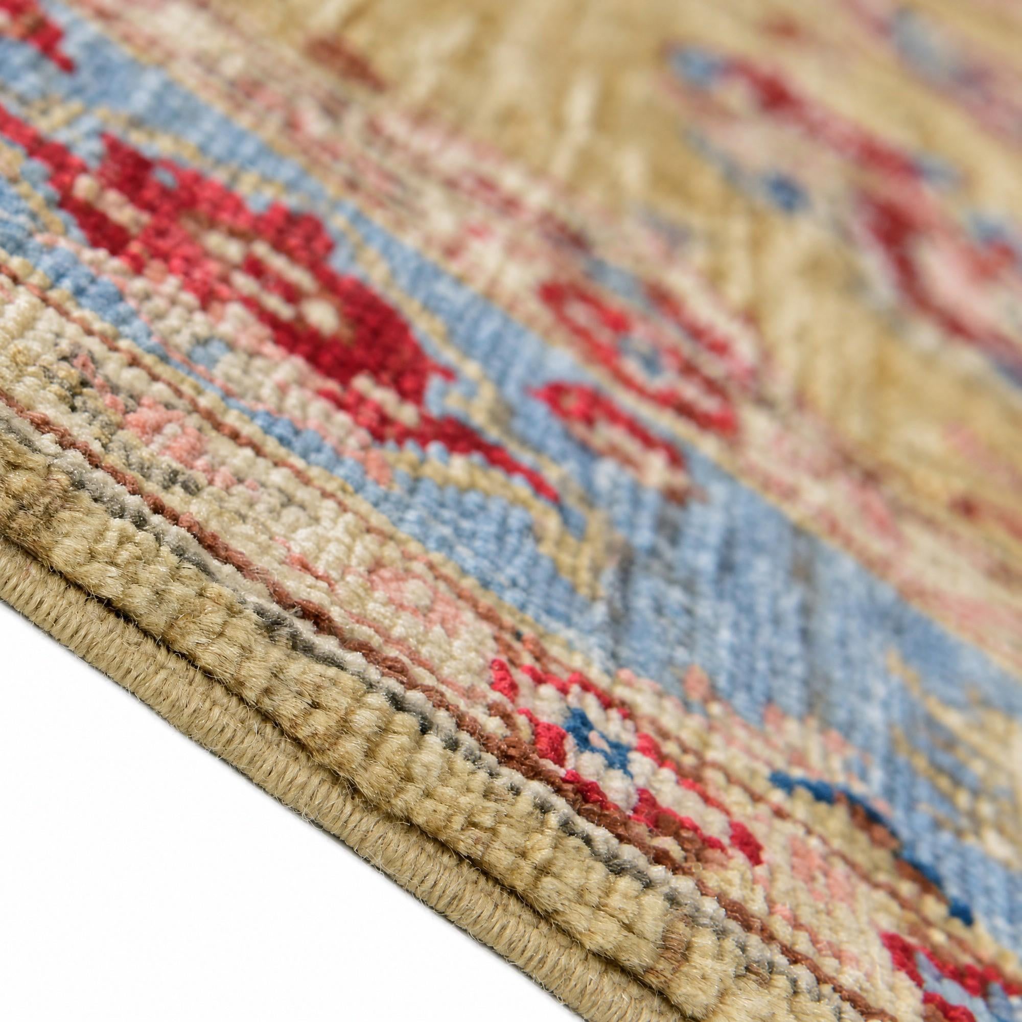 130cm x 180cm Hand Knotted Ariana Ziegler Rug