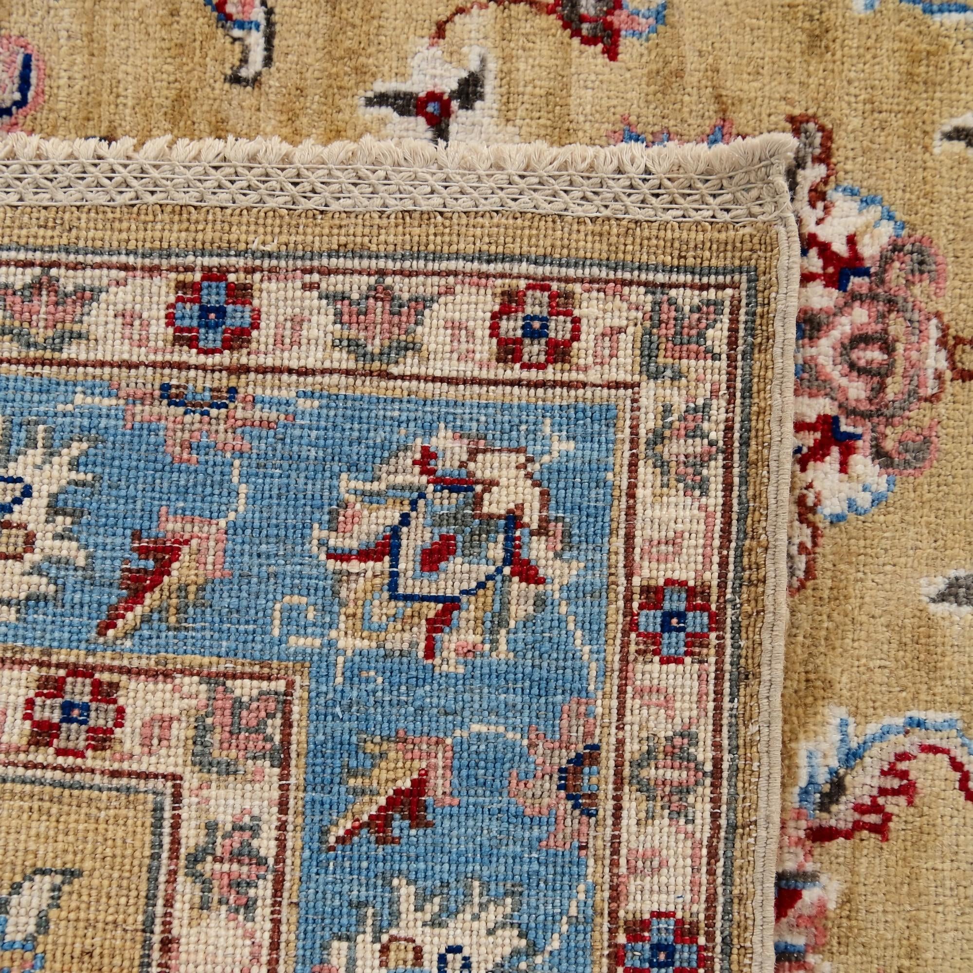 130cm x 180cm Hand Knotted Ariana Ziegler Rug