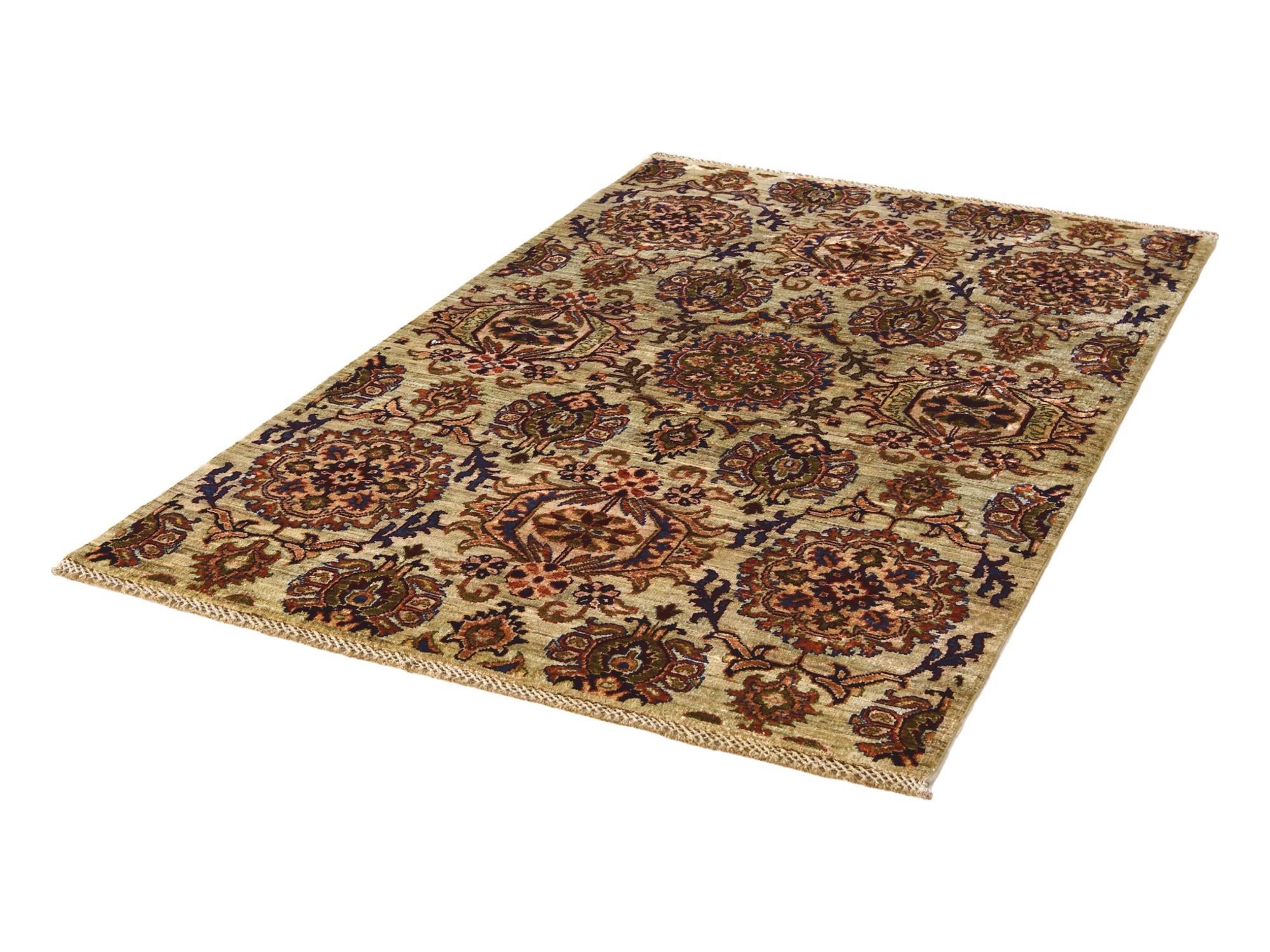 3' 4 x 5' 2 Hand Knotted Ariana Ziegler Rug