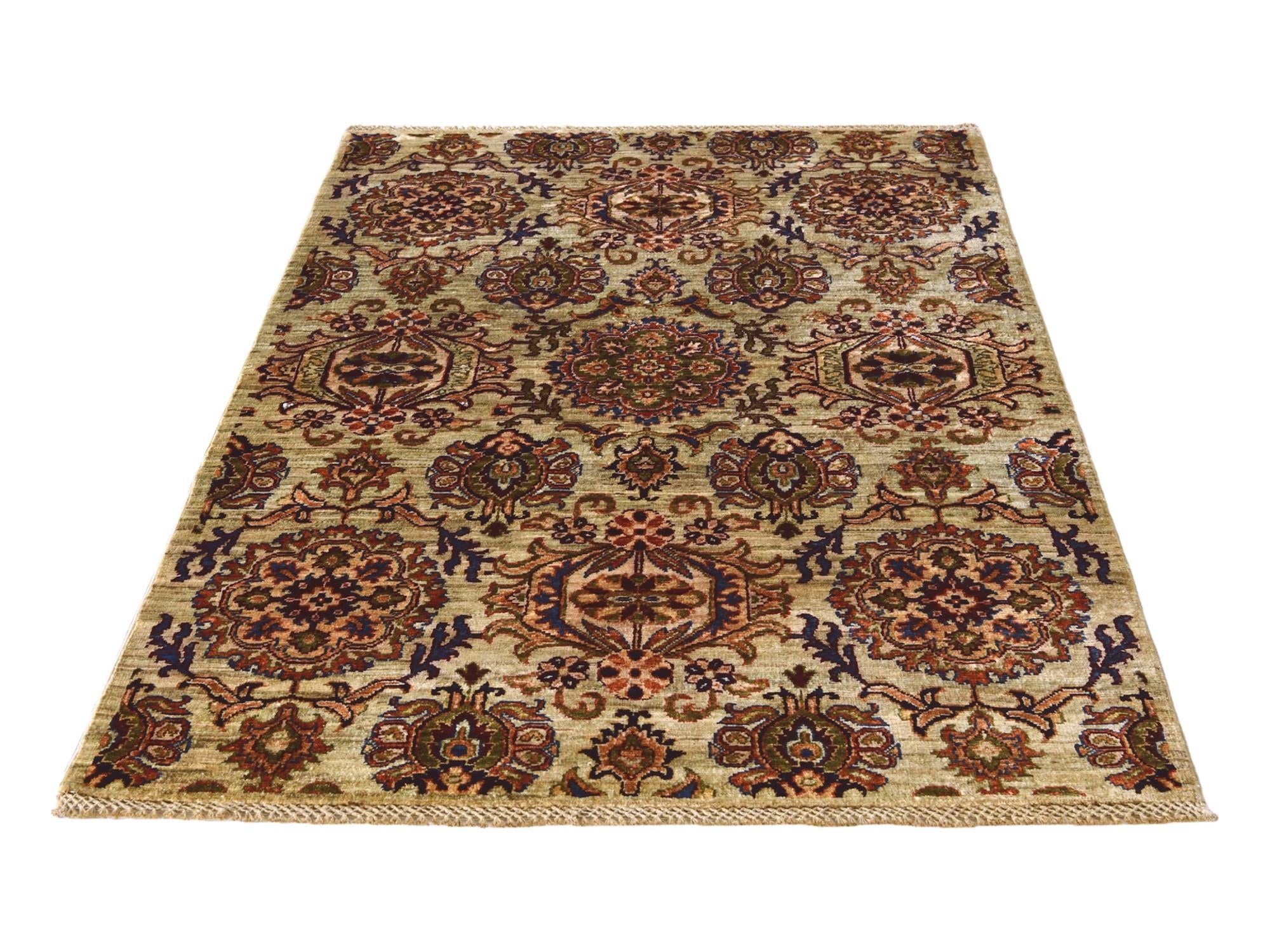 3' 4 x 5' 2 Hand Knotted Ariana Ziegler Rug