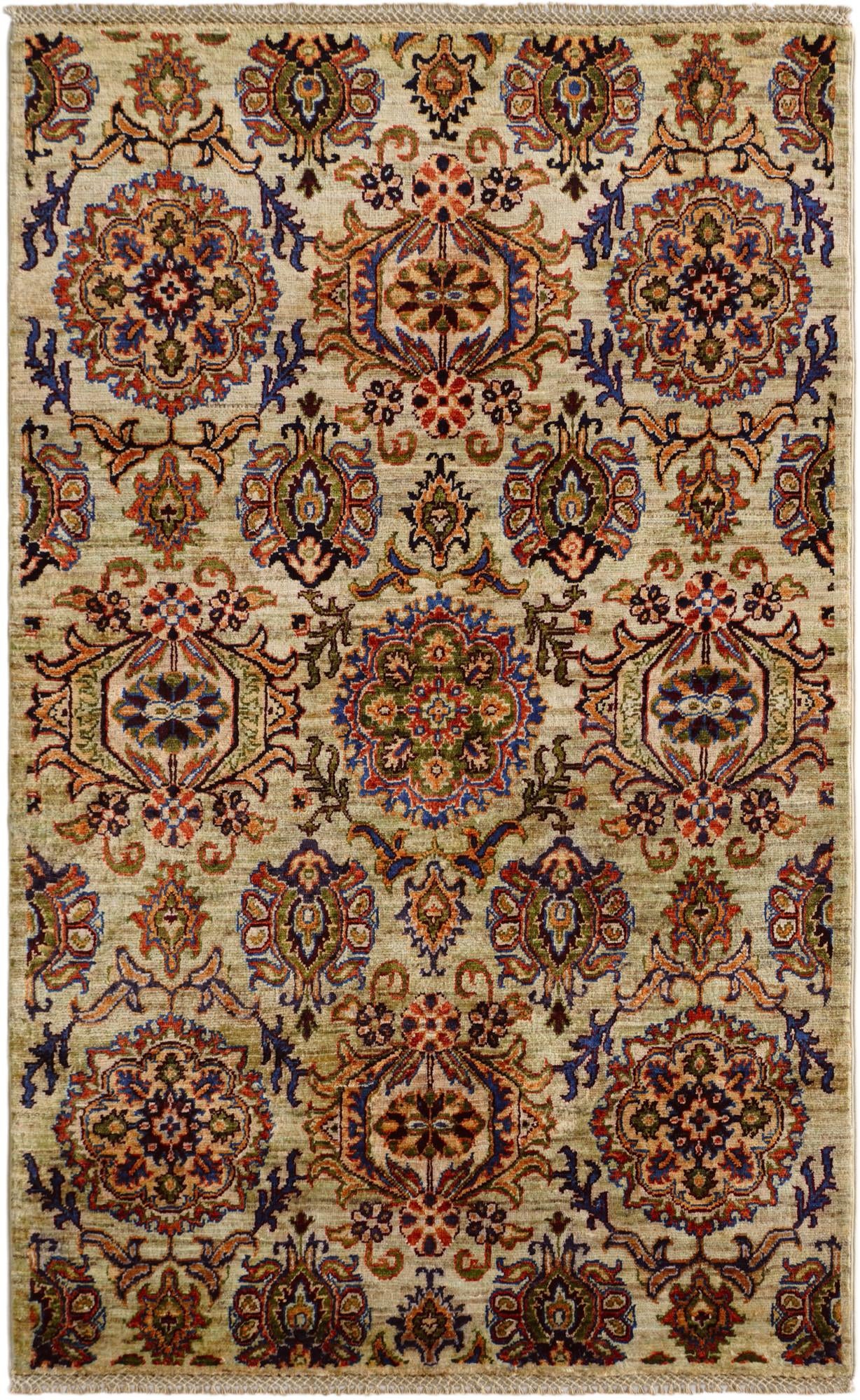 3' 4 x 5' 2 Hand Knotted Ariana Ziegler Rug