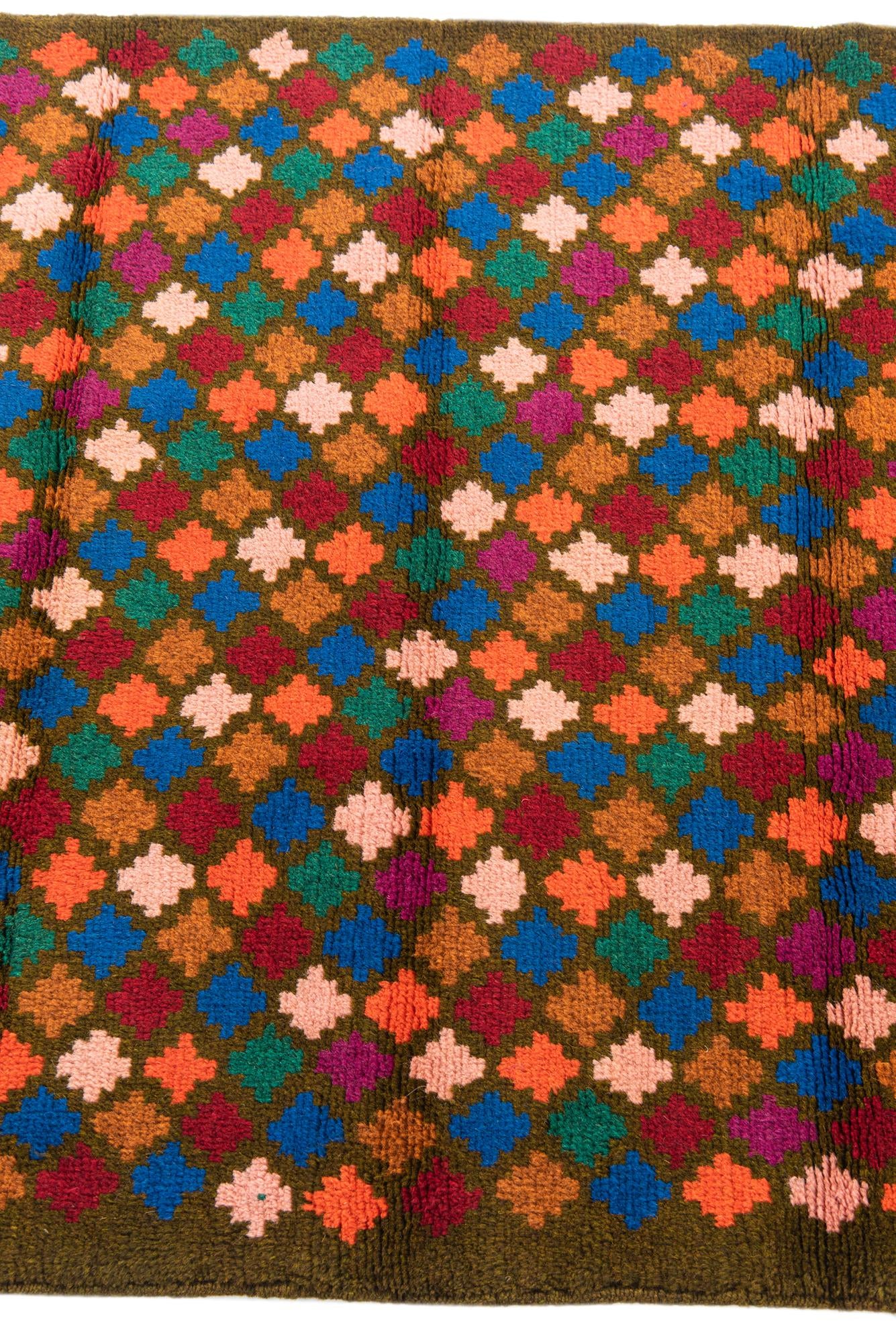 3' 1 x 4' 8 Hand Knotted Balouch Wool Rug
